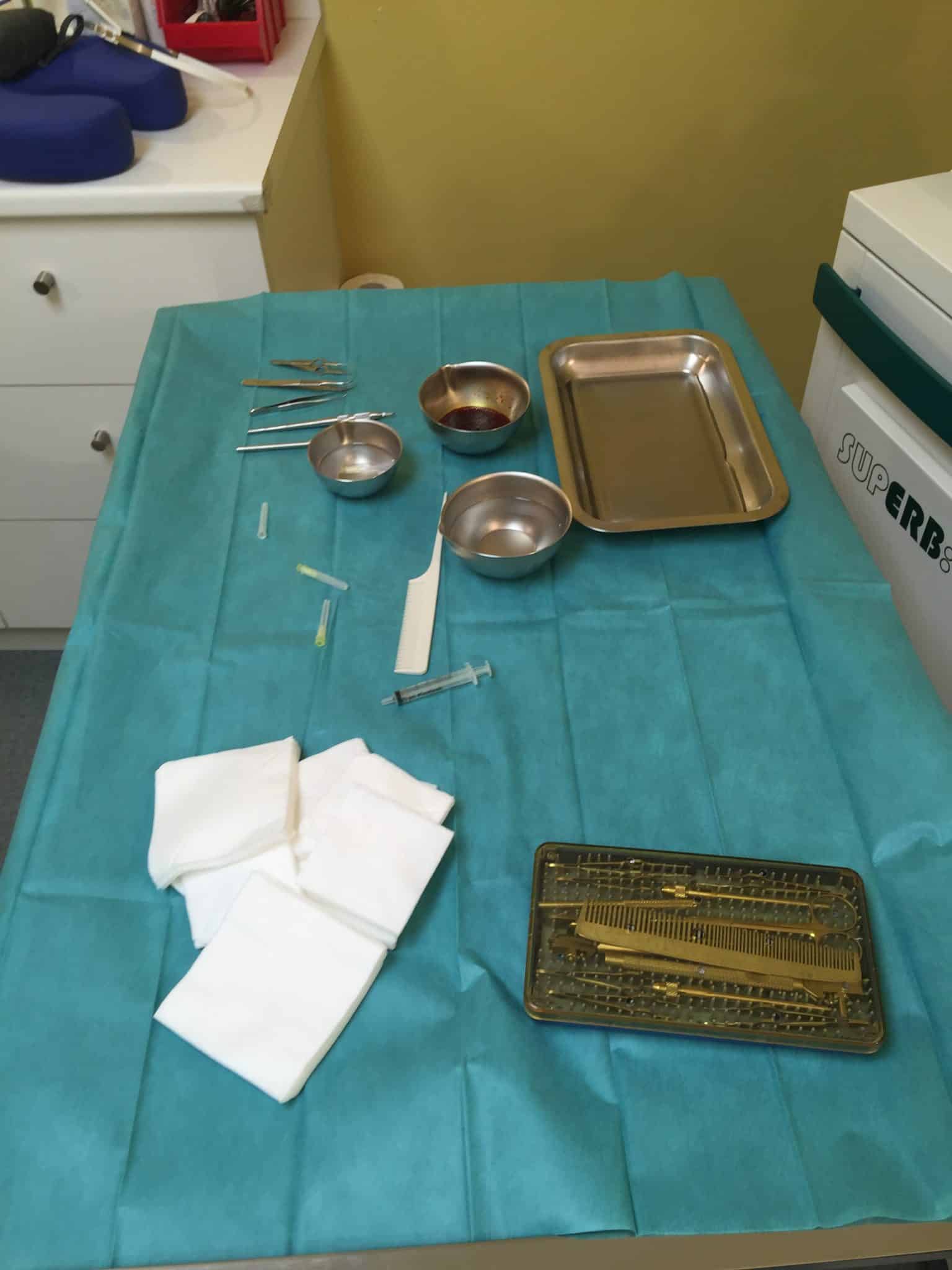 Plateau technique FUE