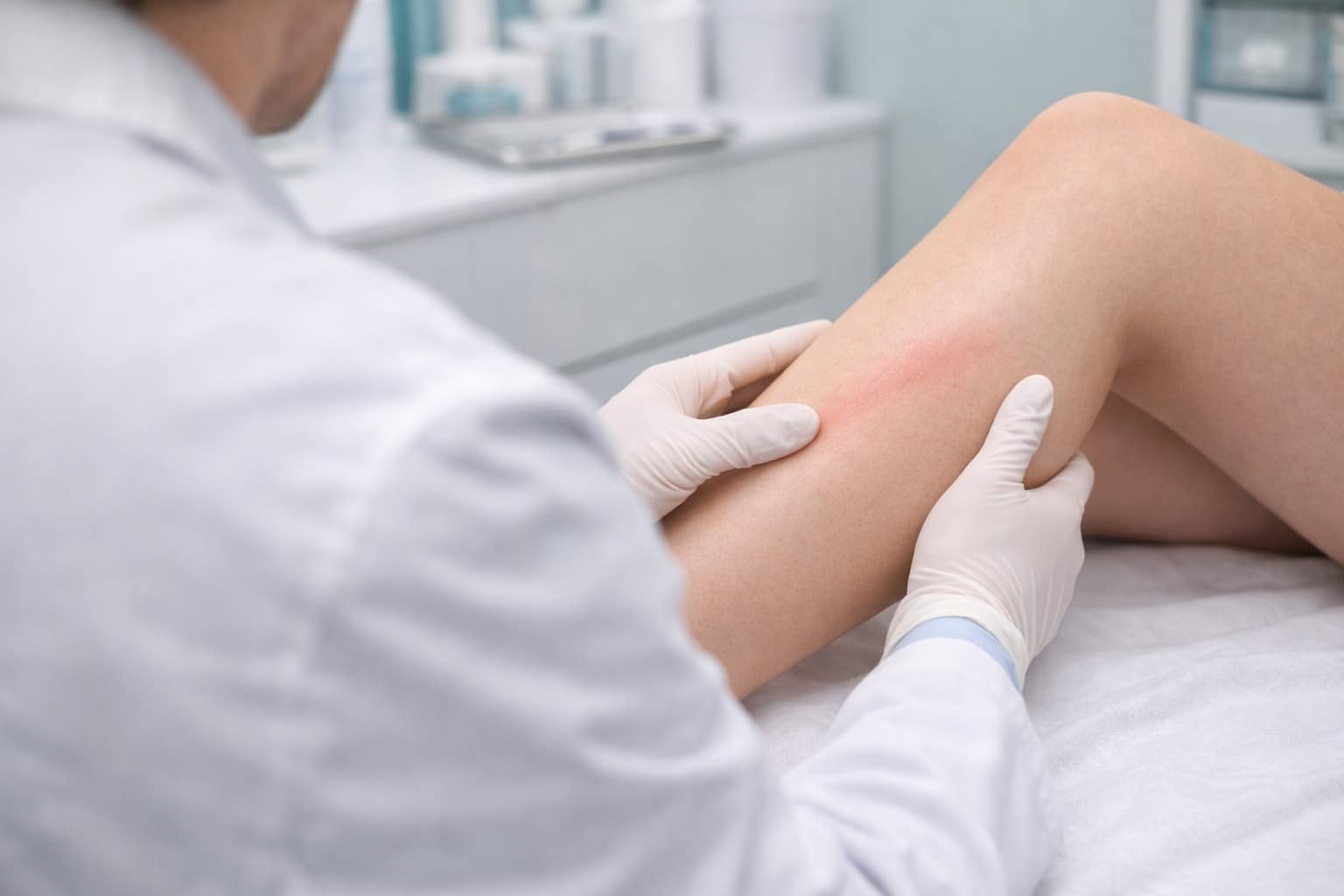 consultation médicale brulure epilation laser